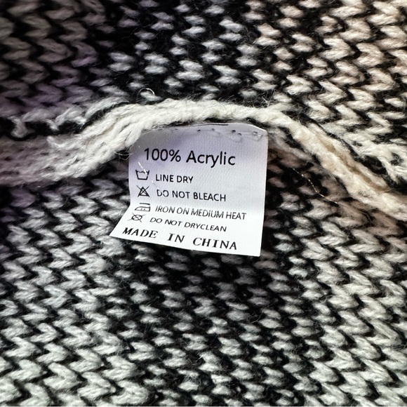 IVORY leopard print open cardigan - Picture 3 of 4